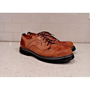 Timberland Stormbuck Waterproof Oxford Shoes Men's 10.5 Brown Leather 95503